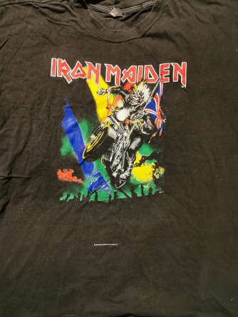 Maiden England Shirt 1989